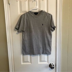 Grey polo shirt